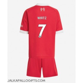 Liverpool Florian Wirtz #7 Koti Peliasu Lasten 2025-26 Lyhythihainen (+ Lyhyet housut)